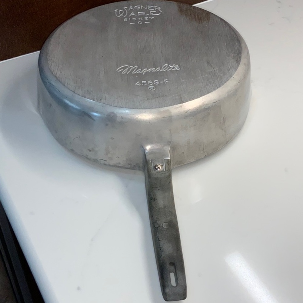 Wagner Ware Magnalite Deep Chicken Fryer Skillet With Lid 4569P Sydney O Vintage - Picture 8 of 9